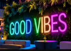 Illustrative custom illuminated signage